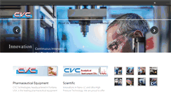 Desktop Screenshot of cvctechnologies.com
